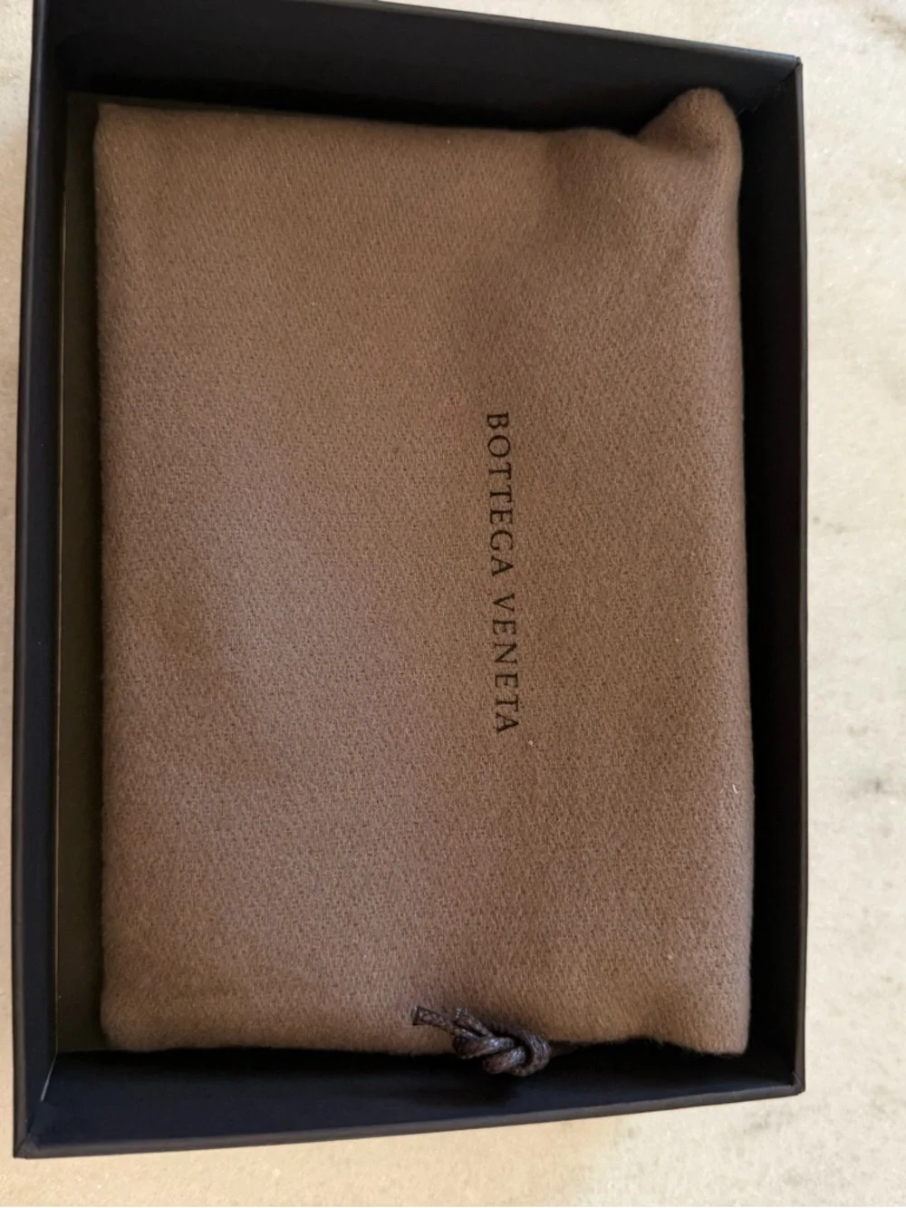 Bottega Veneta brown/Black Intrecciato Leather IPHONE XS Phone Case